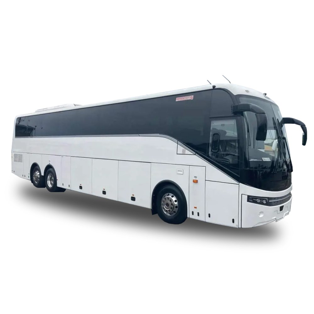 Time Limited Offer of 12.5m Brand New Condition RHD Luxury 3 Axles 68-seater 360hp Front Engine Coach Bus on Promotion